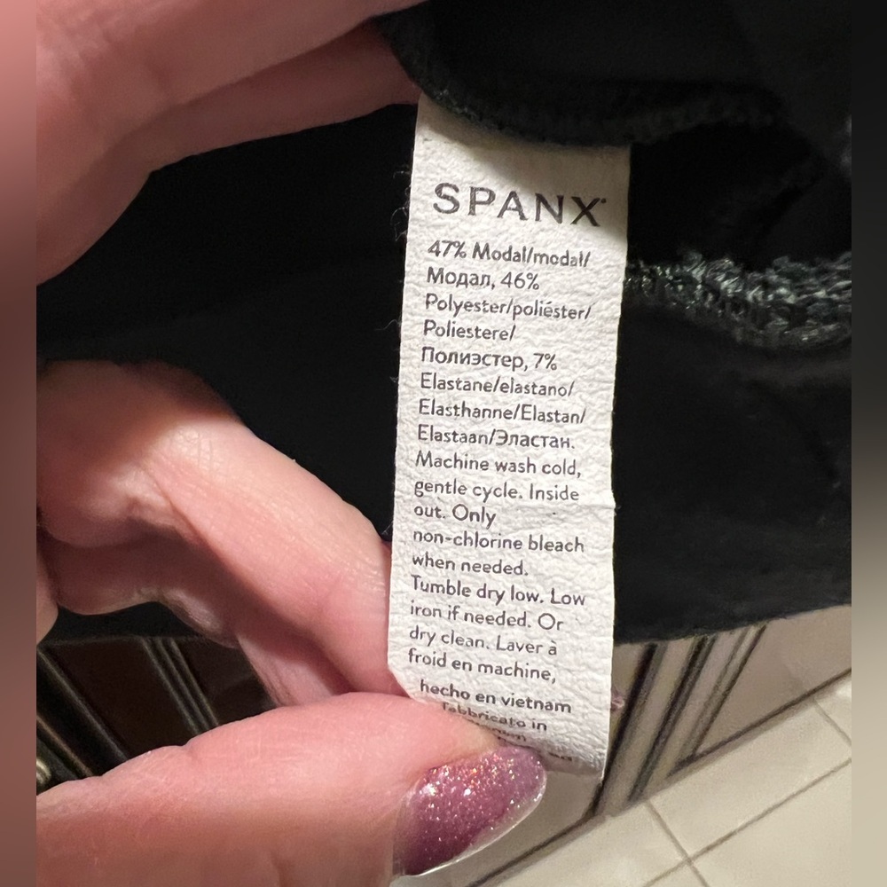 SPANX Olive Green Women's Half-Zip Sweatshirt - Picture 7 of 11